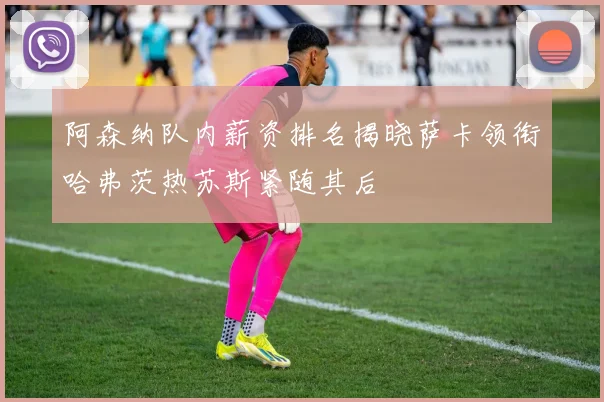 阿森纳队内薪资排名揭晓萨卡领衔哈弗茨热苏斯紧随其后