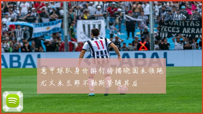 意甲球队身价排行榜揭晓国米领跑尤文米兰那不勒斯紧随其后